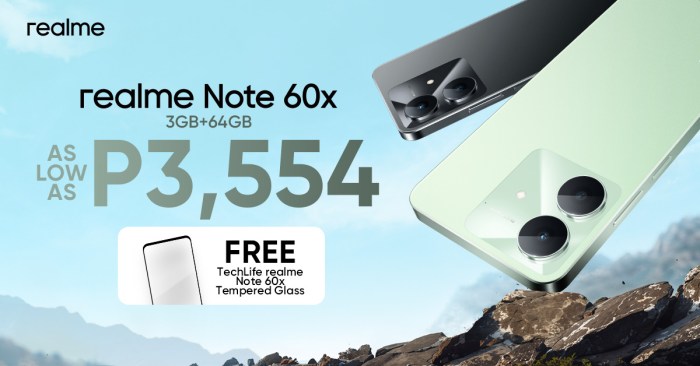 Realme Note 60x