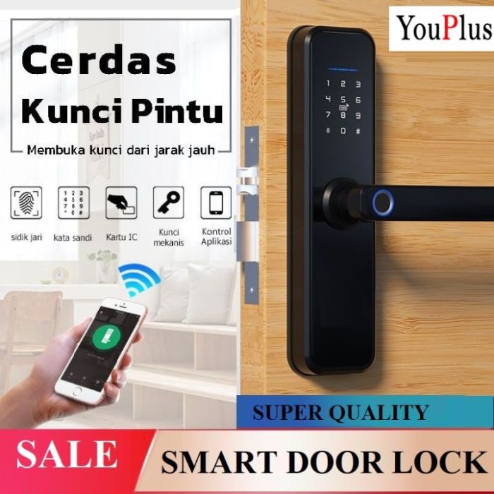 Smart Lock Travel dengan Sidik Jari